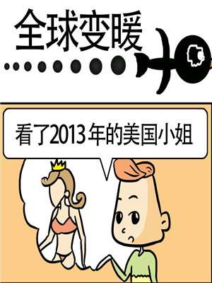 全球变暖漫画